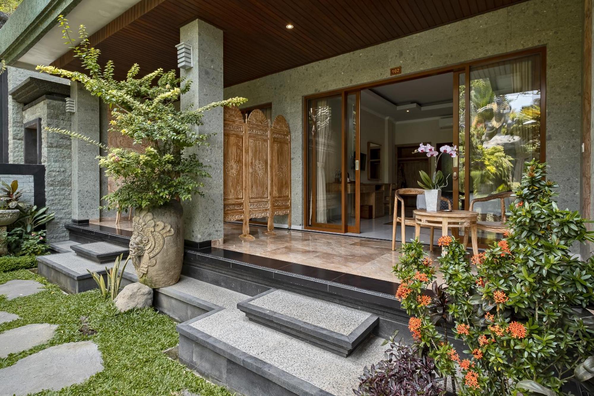 Gynandha Ubud Cottage Bagian luar foto