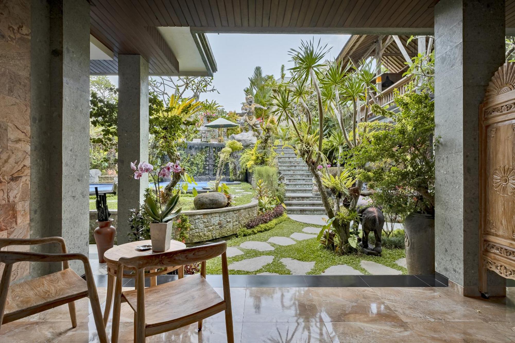 Gynandha Ubud Cottage Bagian luar foto